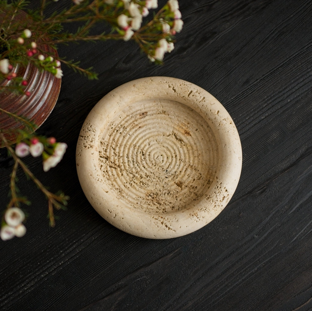 Fratelli Mannelli Travertine Vide Poche