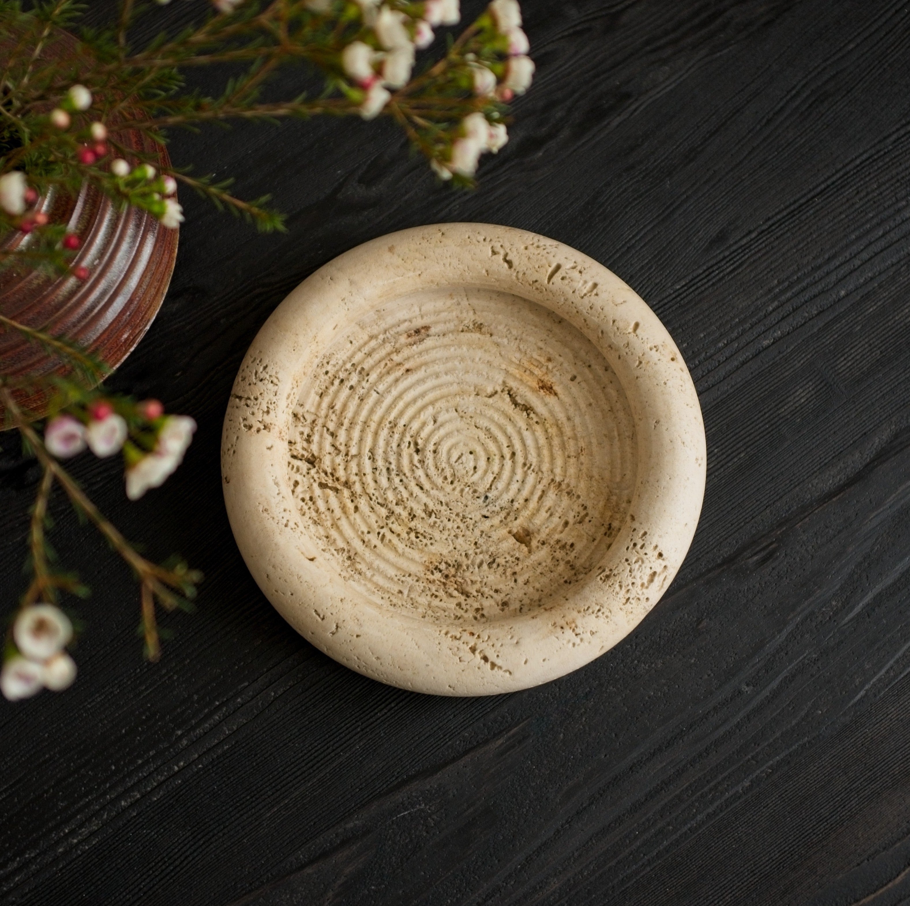 Fratelli Mannelli Travertine Vide Poche