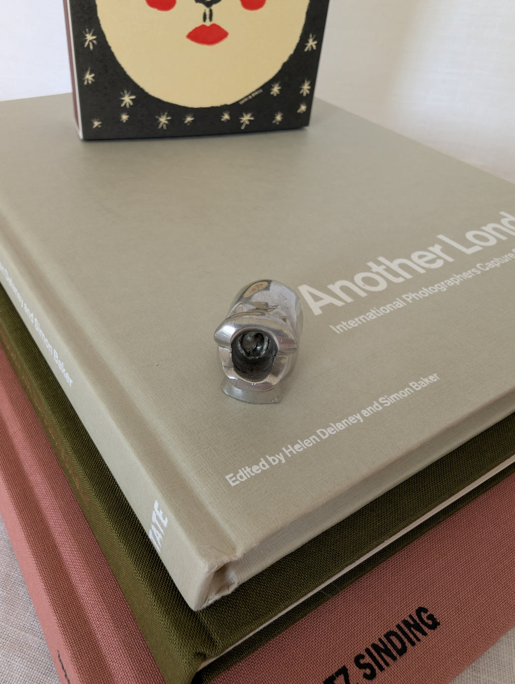 Just Andersen Pewter Hippo Pencil Holder