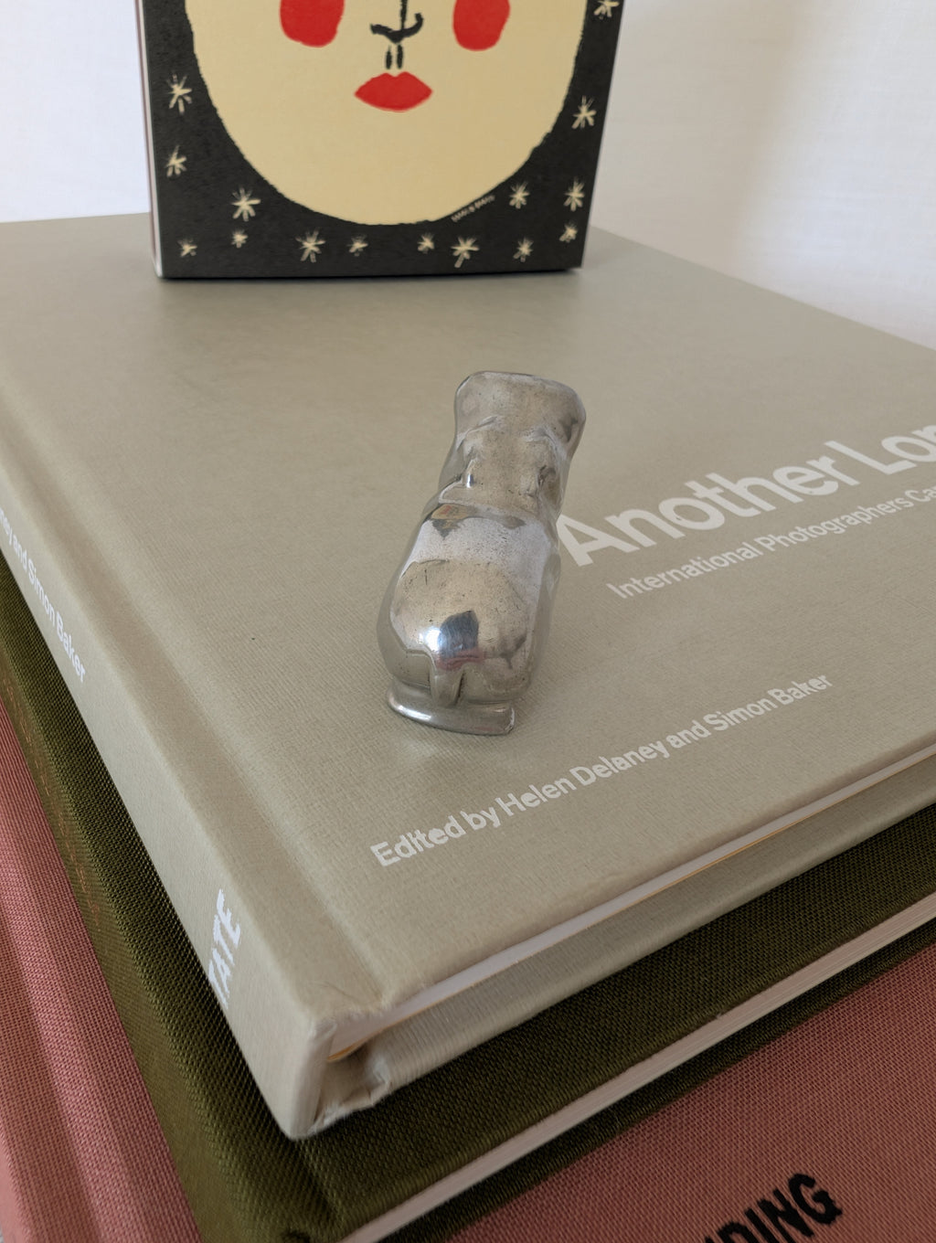 Just Andersen Pewter Hippo Pencil Holder