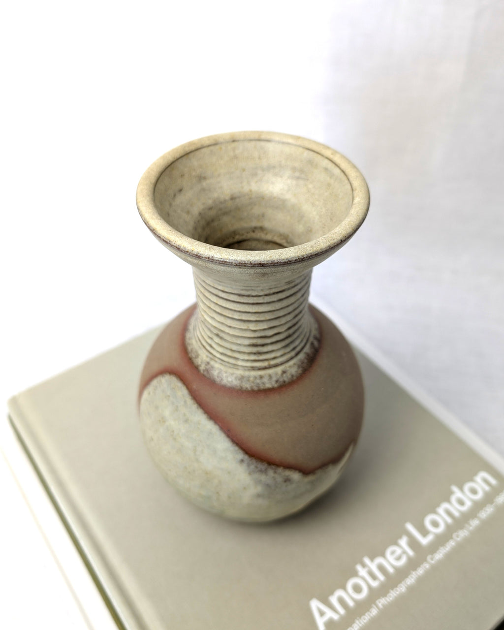 Vintage Minimal Studio Pottery Ceramic Vase