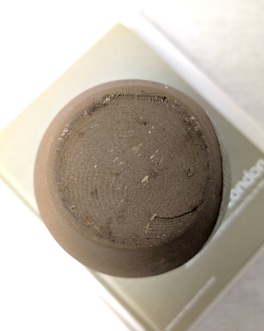 Vintage Minimal Studio Pottery Ceramic Vase