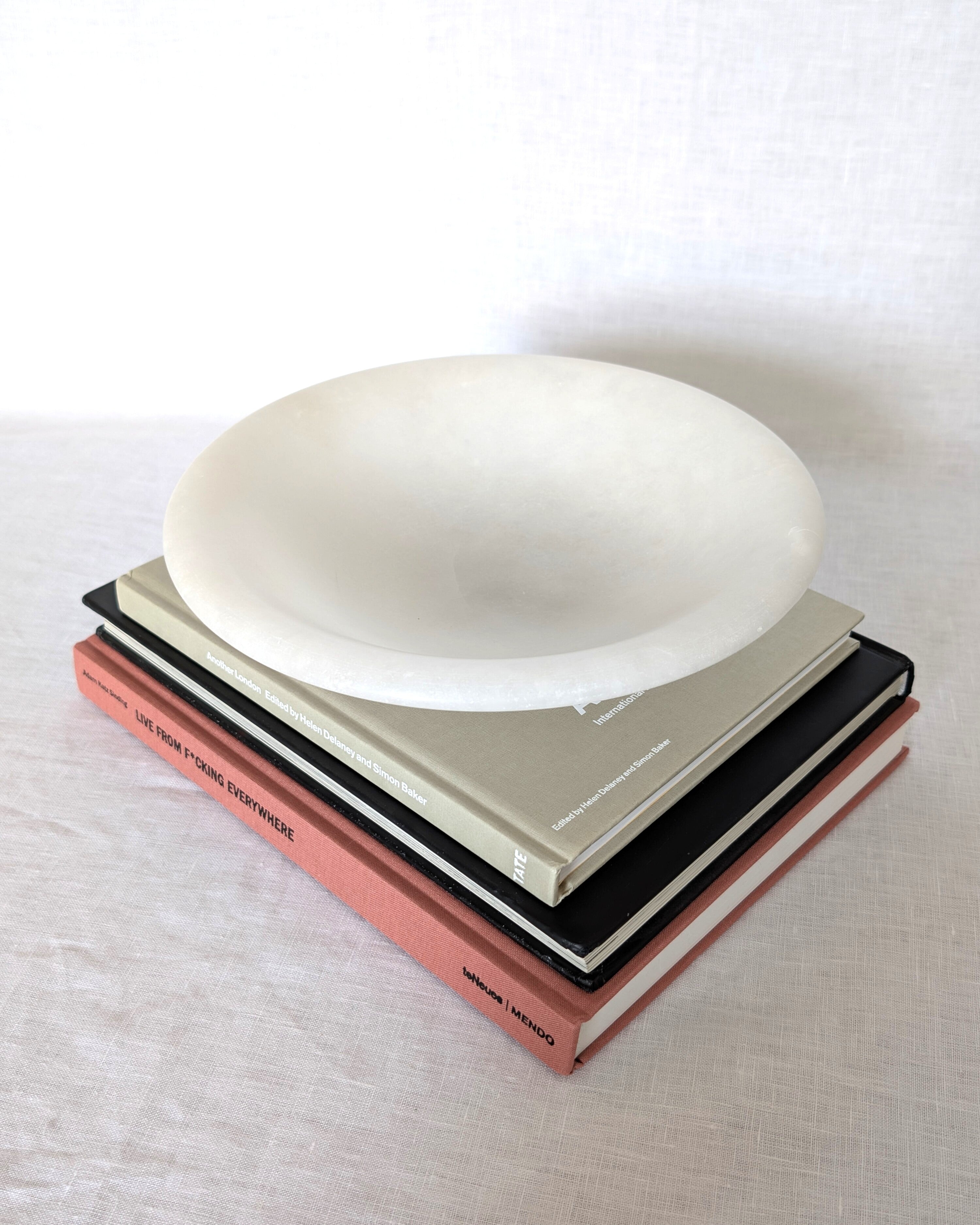 Vintage Art Deco Italian Alabaster Bowl