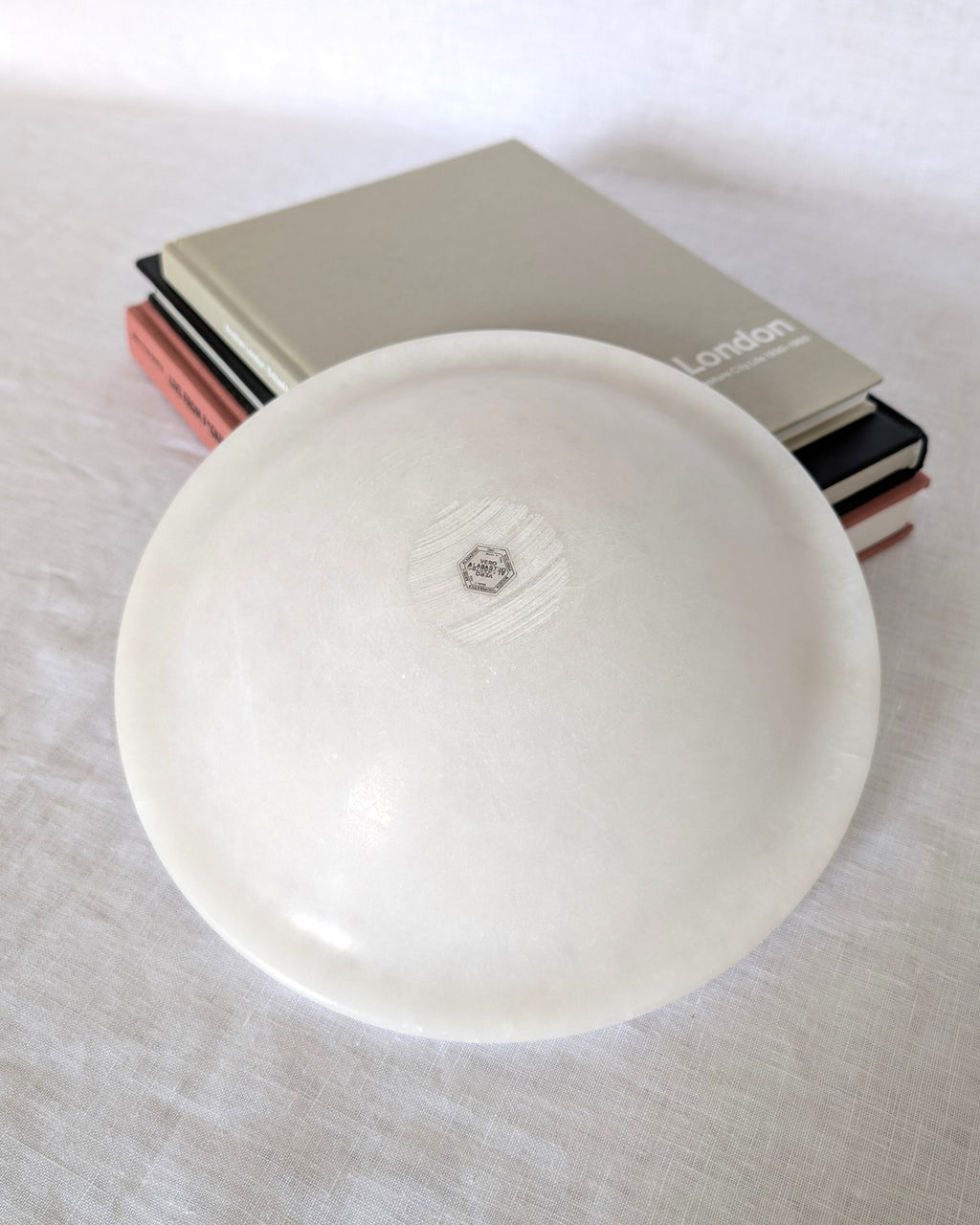 Vintage Art Deco Italian Alabaster Bowl