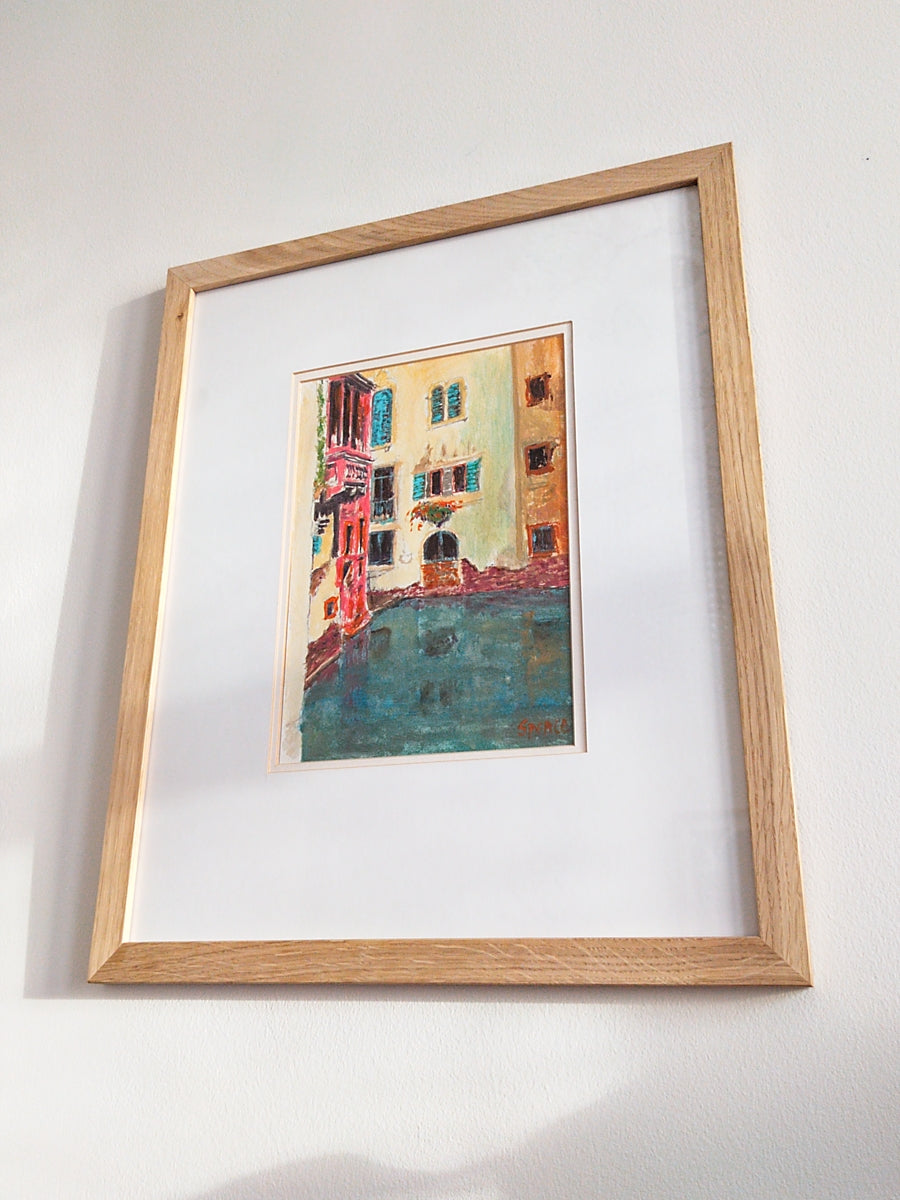 'Venetian Reflections' Water Colour by P.H. Spence