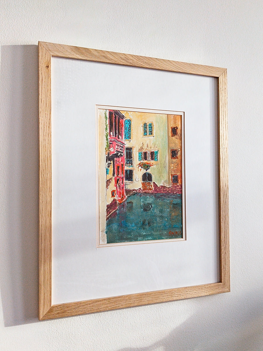 'Venetian Reflections' Water Colour by P.H. Spence