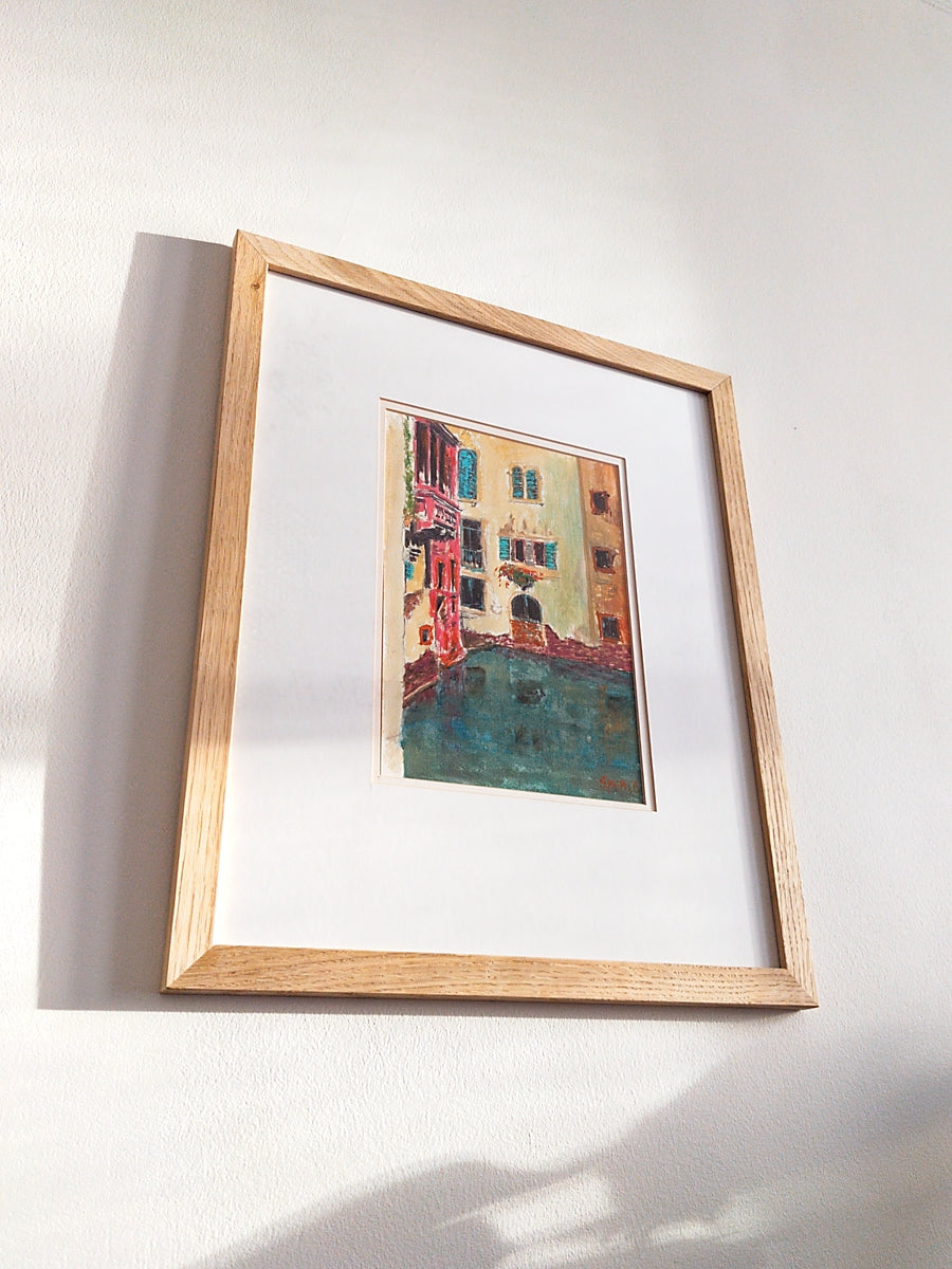 'Venetian Reflections' Water Colour by P.H. Spence