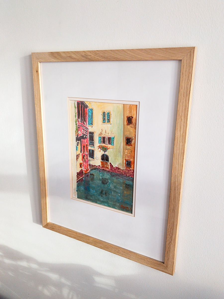 'Venetian Reflections' Water Colour by P.H. Spence